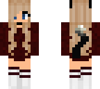 wolf girl with tail