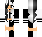 black and white