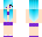 blue and pupr