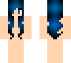 blue hair template