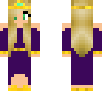 purple or blue  princess