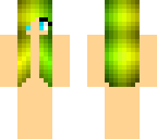 yellow to green ombre hair base