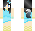blue dress wolf