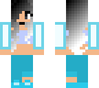 blue girl