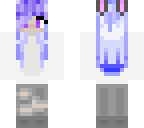 cute blue girl