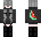 emo melon girl