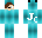 onesie with a j c on back