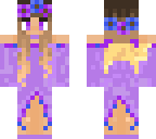 purple dress