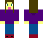 purple hoodie