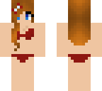 red bikini girl