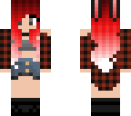 red bunny girl