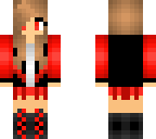 red cheerleader