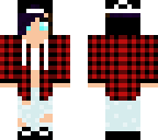 red plaid