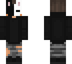 black white rabbit