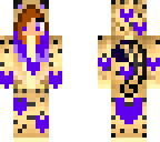 cheetah purple hearts