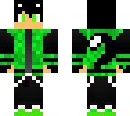 green cat