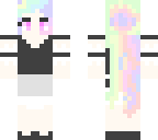 pastel rainbow maid