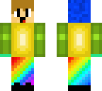 yellow rainbow boy