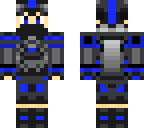 blue warrior guy