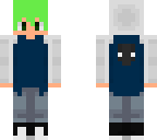 green hair