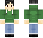 green hoodie boy