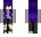 purple hair edit