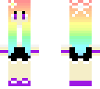 rainbow girl