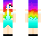 rainbow girl
