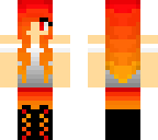 random fire girl