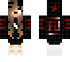 red and black bunny