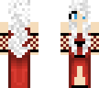 red dress