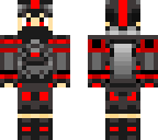 red warrior guy