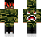 bape shark hoodie red dreadlocks