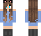 bluedresskneesocks