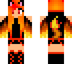 fire cat girl