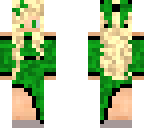 green prom dress blonde