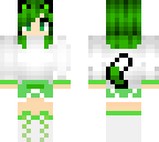 neko girl green hair