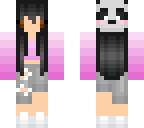 panda hat girl for my friend