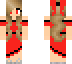 prom girl red dress