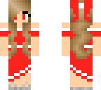 prom girl red dress