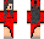 prom girl red dress