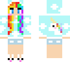 rainbow girl edit