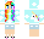 rainbow girl edit