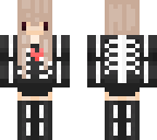 skeleton girl