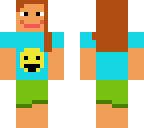 smiley-face tee-shirt