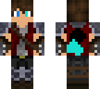 armor wolf boy skin