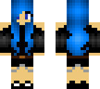 blue girl