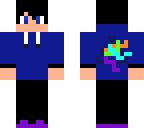 blue hoodie kid