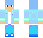 blue pastel jacket