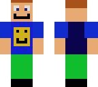boy with smiley-face tee-shirt